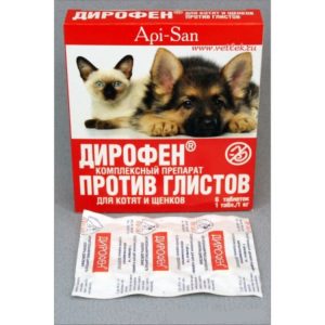 Антигельминтный препарат для кошек и собак